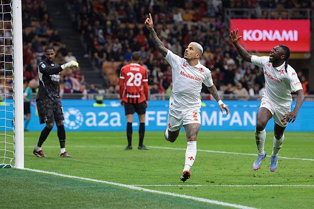 王者荣耀-【意甲】亚伯拉罕约维奇进球，AC米兰2-2佛罗伦萨