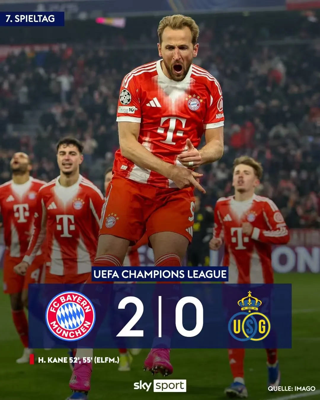 九游体育网页版-拜仁提前锁定16强名额；凯恩失点错失帽子戏法